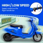Garvee Scooter eléctrico para niños, motocicleta de 24 V 350 W, máximo hasta 14 MPH