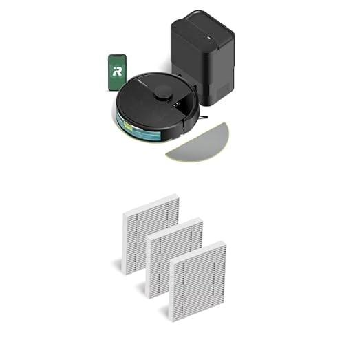 Robot Aspirador iRobot Roomba 104 con Piezas de Repuesto Originales Filtro Paquete 3 Unidades