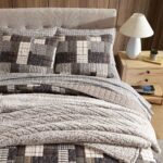 Juego de colcha Queen Eddie Bauer Revman International A0005757 algodón suave reversible con fundas de almohada 3 piezas