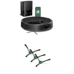 Robot Aspirador iRobot Roomba Plus 504 Vac con Base AutoVacío Piezas Originales y Cepillo de Bordes Paquete 3 Unidades