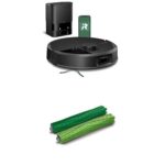 Paquete de robot aspirador iRobot Roomba Plus 504 Vac con base de vacío automático, piezas de repuesto auténticas de iRo