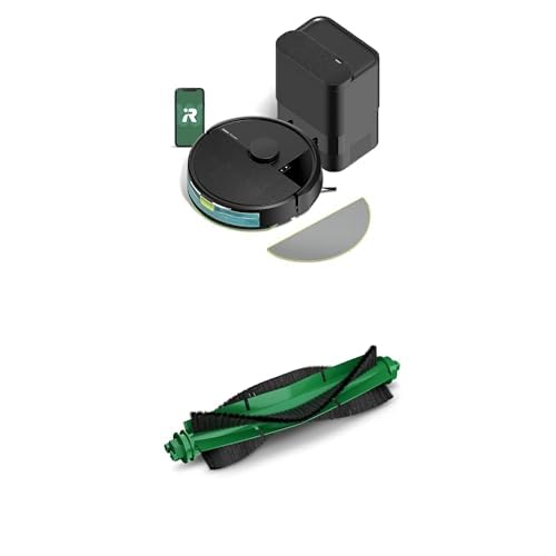 Paquete de robot aspirador y trapeador iRobot Roomba 104 + piezas de repuesto auténticas iRobot Roomba - Cepillo de cerd