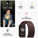 Polar Loop – Banda inteligente portátil de salud y fitness sin pantalla con monitoreo de frecuencia cardíaca 24/7, segui