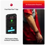 Polar Loop – Banda inteligente portátil de salud y fitness sin pantalla con monitoreo de frecuencia cardíaca 24/7, segui