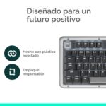 Teclado Mecánico Inalámbrico Logitech Alto Keys K98M 920-013575 98 teclas numpad Bluetooth USB-C interruptores intercamb