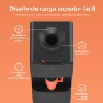 Dispensador de agua enfriador Brio CLTL130 carga superior para garrafón de 3 y 5 galones agua caliente y fría seguro par