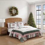 Juego de edredon reversible Tommy Bahama Revman International A0005363 gasa algodon 100 por ciento 3 piezas talla queen