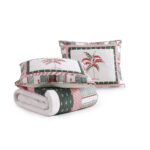 Juego de edredon reversible Tommy Bahama Revman International A0005363 gasa algodon 100 por ciento 3 piezas talla queen