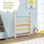 Olakids Pikler - Juego de triángulos 8 en 1, juguetes de escalada para niños pequeños, patio de recreo de madera plegabl