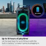 Samsung Sound Tower ST50F Altavoz portátil para fiestas con batería incorporada, conectividad BluetoothHasta 18 horas de
