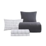 Juego de ropa de cama Tommy Hilfiger Revman International A0003043 5 piezas individual microfibra peso medio todo el año