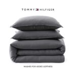 Juego de ropa de cama Tommy Hilfiger Revman International A0003043 5 piezas individual microfibra peso medio todo el año