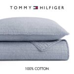 Juego de edredón ligero algodón transpirable Tommy Hilfiger Revman International A0005784 tamaño individual 2 piezas con
