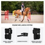 Garmin® Sistema de bienestar equino Blaze™, envoltura de cola fácil de usar y sensor, información sobre salud y bienesta