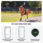 Garmin® Sistema de bienestar equino Blaze™, envoltura de cola fácil de usar y sensor, información sobre salud y bienesta