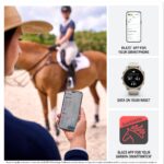 Garmin® Sistema de bienestar equino Blaze™, envoltura de cola fácil de usar y sensor, información sobre salud y bienesta