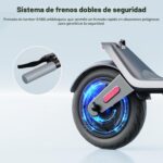 MEGAWHEELS Electric Scooter,Electric Scooter Adults Teens,10in Pneumatic Tires,350/500/600W Motor,19/31 Miles Range,15.5
