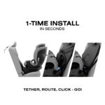 Callisto G 360 Select Asiento Convertible Todo en Uno Giratoria - Gris