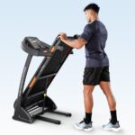 Cinta de Correr Plegable THERUN X-T420 Inclinación Automática 0 a 15 Porciento Motor 3.5HP Capacidad 136kg Cinturón 17 P