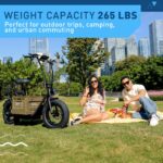 Hiboy U2 Pro Electric Scooter for Adults with Seat & Basket, 810W Motor, 25MPH & 34Mi Range, 16" All-Terrain Tires, Dual