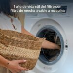 Humidificador Blueair DreamWell 113360 Llenado Superior Sin Niebla Tecnología InvisibleMist 48 Horas Difusor de Aceites
