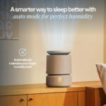 Humidificador Blueair DreamWell 113360 Llenado Superior Sin Niebla Tecnología InvisibleMist 48 Horas Difusor de Aceites