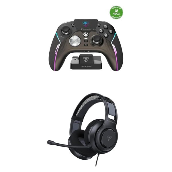 Control Inalámbrico para Xbox y PC Turtle Beach Stealth Ultra con Audífonos Turtle Beach Atlas 200 para Xbox PC Negro