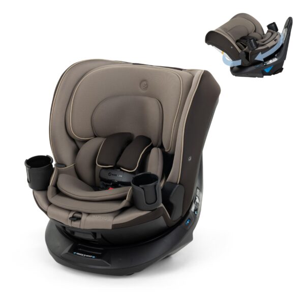 Maxi-COSI Andi 360 - Asiento de auto convertible todo en uno giratorio para bebé, orientado hacia atrás, orientado hacia