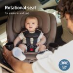 Maxi-COSI Andi 360 - Asiento de auto convertible todo en uno giratorio para bebé, orientado hacia atrás, orientado hacia