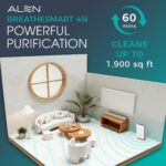 Purificador de aire Alen BreatheSmart 45i_V2 HEPA con filtro de olores blanco para habitaciones hasta 1900 pies cuadrado