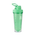Vaso Mezclador Shaker para Proteína Takeya 52526 Botella de Plástico sin BPA con Tapa de Boquilla Hermética a Prueba de