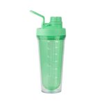 Vaso Mezclador Shaker para Proteína Takeya 52526 Botella de Plástico sin BPA con Tapa de Boquilla Hermética a Prueba de