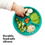 OXO TOT - Juego de regalo de alimentación de silicona, sin BPA ni PVC (paquete de 4)