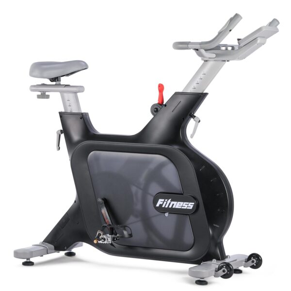 Bicicleta estática, resistencia electromagnética silenciosa, resistencia de 32 niveles, capacidad de peso de 300 libras,