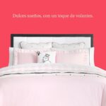 Juego de edredón satén con volantes Full Queen Kate Spade Keeco LLC 43025041898E algodón 300 hilos reversible 3 piezas r