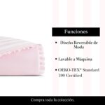 Juego de edredón satén con volantes Full Queen Kate Spade Keeco LLC 43025041898E algodón 300 hilos reversible 3 piezas r