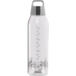 SIGG - Botella de agua transparente Tritan Renew - Total Clear ONE MyPlanet - Para bebidas carbonatadas - Apta para lava