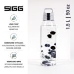 SIGG - Botella de agua transparente Tritan Renew - Total Clear ONE MyPlanet - Para bebidas carbonatadas - Apta para lava
