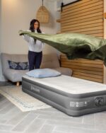 Colchón de aire TruAire Intex 64021E bomba eléctrica incorporada sistema de soporte multizona tamaño doble