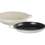 Cacerola Estofadora Multifuncional Le Creuset 21100030716002 Hierro Fundido Esmaltado Tapa Sartén Parrilla 3.3 Litros Me