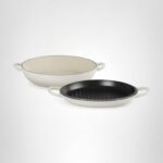 Cacerola Estofadora Multifuncional Le Creuset 21100030716002 Hierro Fundido Esmaltado Tapa Sartén Parrilla 3.3 Litros Me