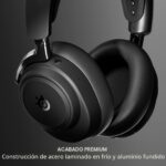 Auriculares inalámbricos SteelSeries Arctis Nova Elite 61661 96kHz 24bits ANC fibra carbono 2.4GHz BT OmniPlay