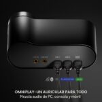 Auriculares inalámbricos SteelSeries Arctis Nova Elite 61661 96kHz 24bits ANC fibra carbono 2.4GHz BT OmniPlay