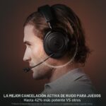 Auriculares inalámbricos SteelSeries Arctis Nova Elite 61661 96kHz 24bits ANC fibra carbono 2.4GHz BT OmniPlay