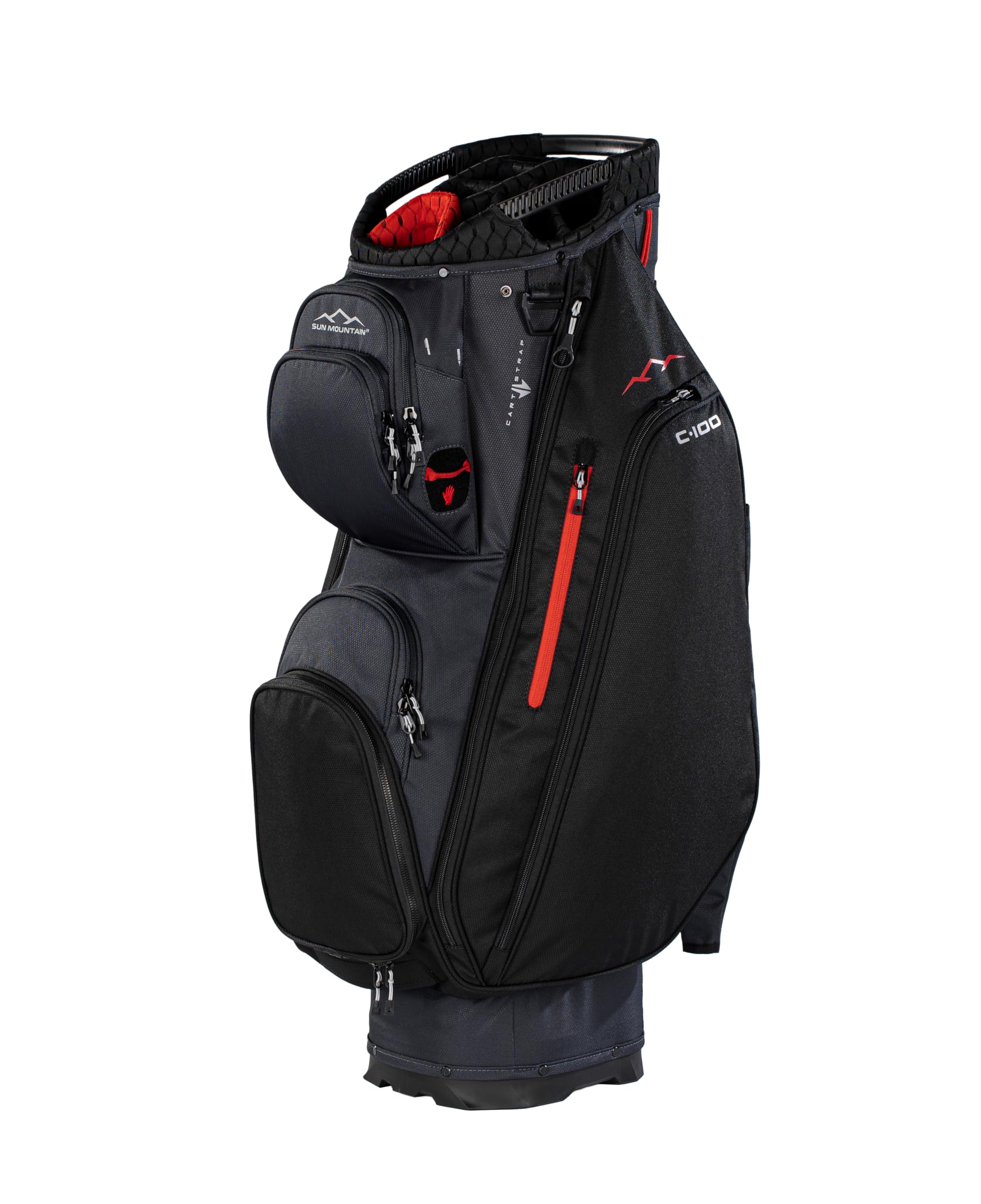 Version 1.0.0 Sun Mountain Bolsa de golf ligera C100 para hombre, 14 vías, modelo 2026
