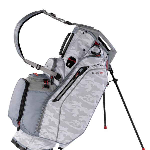 Sun Mountain Golf Sun Mountain C130 VLO - Bolsa de golf híbrida ligera de 15 vías con top para hombre, modelo 2026