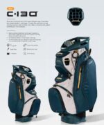 Sun Mountain C130 - Bolsa de golf ligera para hombre, 14 direcciones, modelo 2026