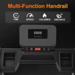 Caminadora Plegable AraSyleon 2.5HP 300 lb Pantalla LED Compacta