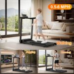 Caminadora Plegable AraSyleon 2.5HP 300 lb Pantalla LED Compacta