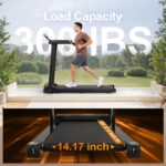 Caminadora Plegable AraSyleon 2.5HP 300 lb Pantalla LED Compacta